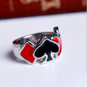 Anillo Steampunk con corazón de pala